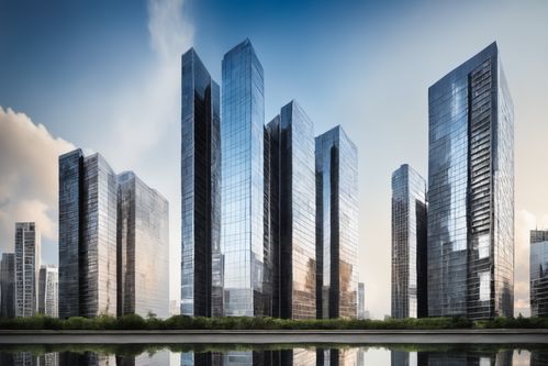 都市风光房地产高楼大厦摄影图 摄影